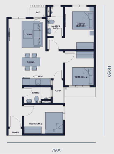 astrum-shah-alam-setia-awan-layout-type-b-3-bedrooms-1