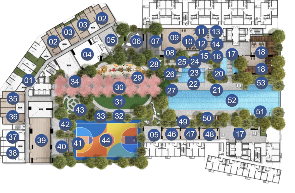 astrum-shah-alam-setia-awan-facilities-full-plan-1-with-numbering